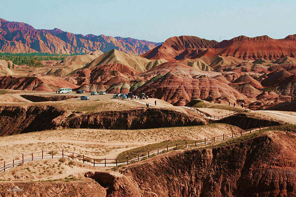 The Zhangye Danxia National Geological Park