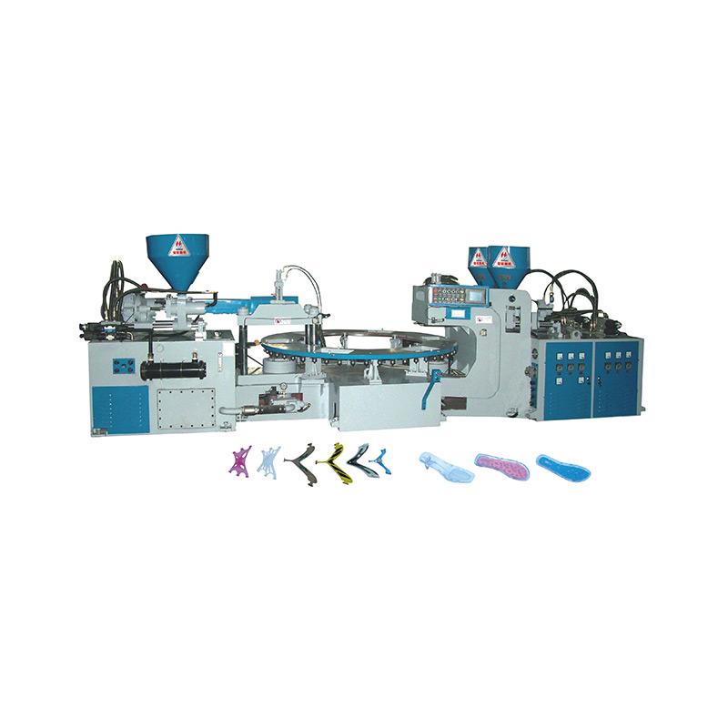 Hybrid tricolor band forming machine