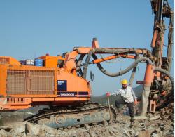 Application of heavy drill tools in mines