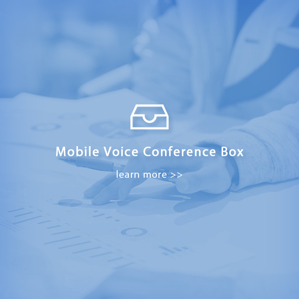 Mobile Voice Conference Box