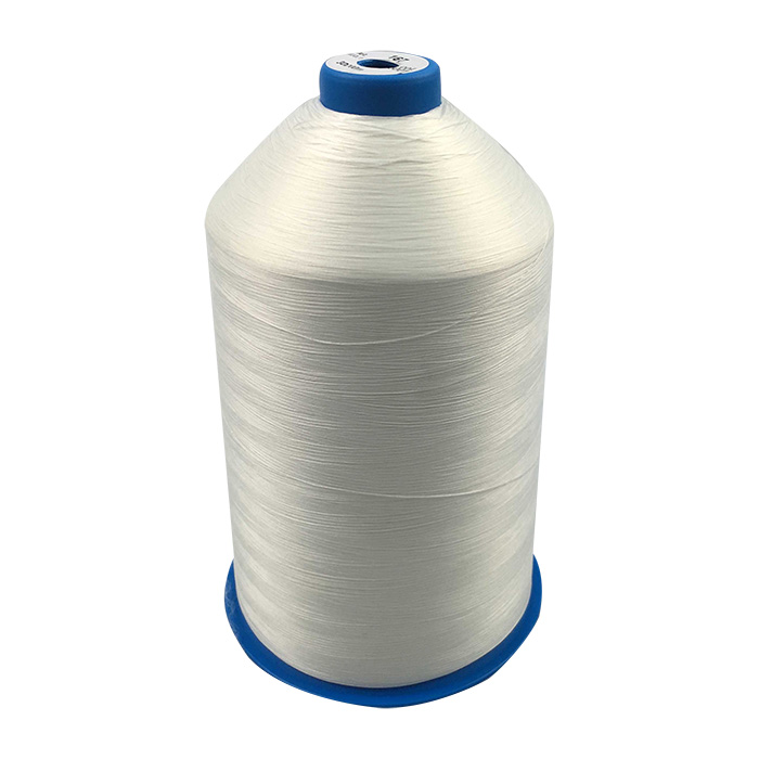 White 150D/1 Polyester Overlock Thread