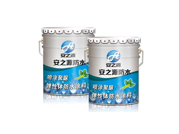Spray polyurea elastomer waterproof coating