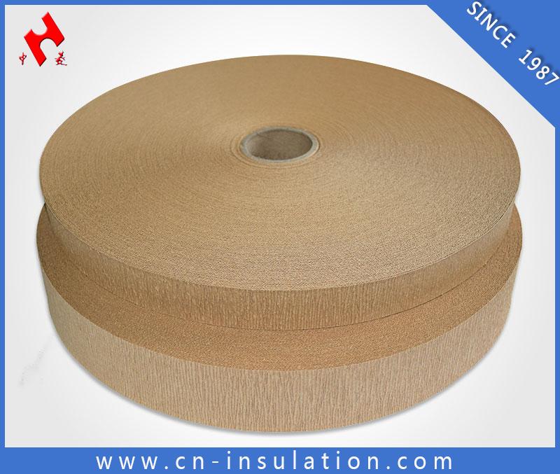 Electrical insulation crepe paper