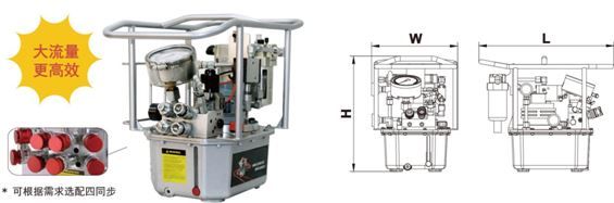 JRTEC-PA110 液压扭矩扳手专用气动泵