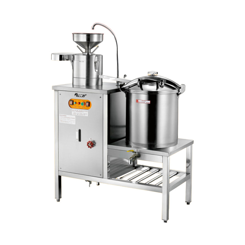 ET-YL 09A  微压豆奶机浆渣分离石磨电热商用蒸汽不锈钢豆腐花机豆浆机