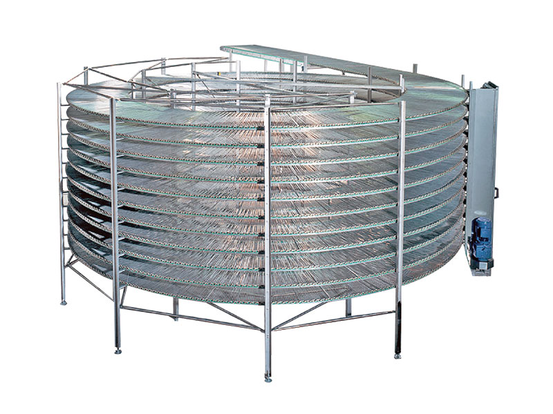 Spiral cooling tower