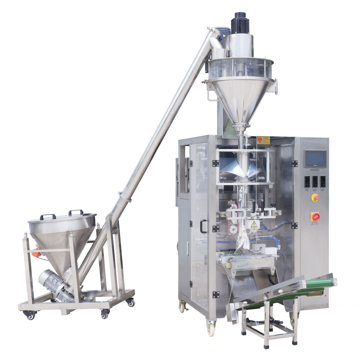 DF-420 Automatic vertical powder packaging machine (back sealing ) 