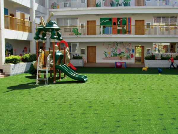 Kindergarten leisure grass