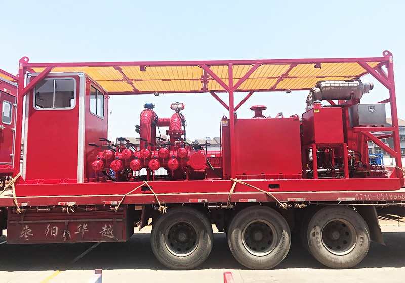 Container Type Single Pump Cementing Skid