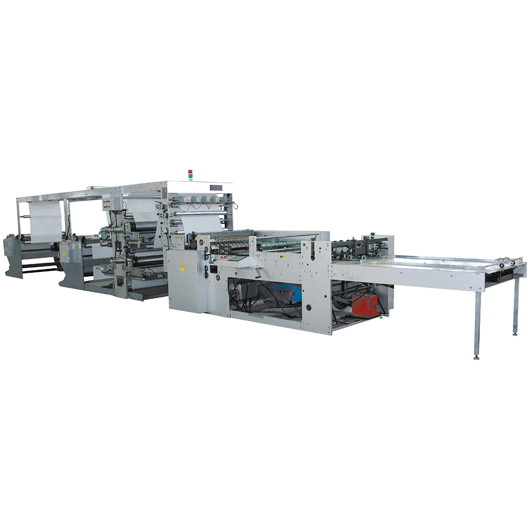 YXR2-930F/1020F 卷筒纸柔版印线分切机