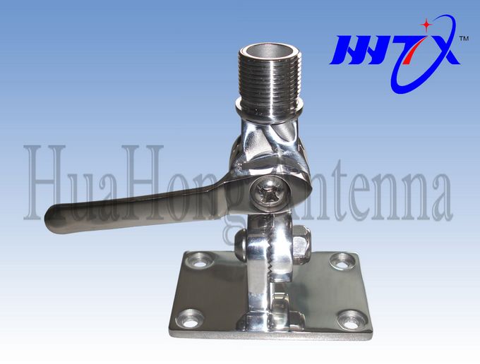 Stainless Steel Boat Antenna Ratchet Mount- 4 way