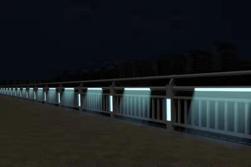 橋梁河道景觀燈光隔離護欄