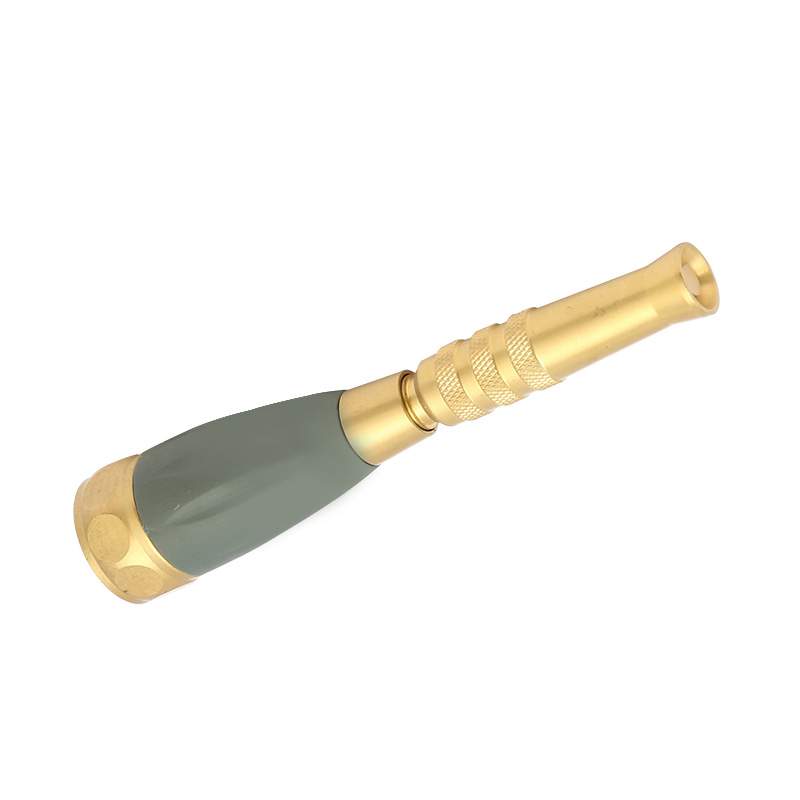 6” Brass Adjustable Nozzle With Rubber