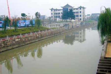 River extension project of New Xiagang River