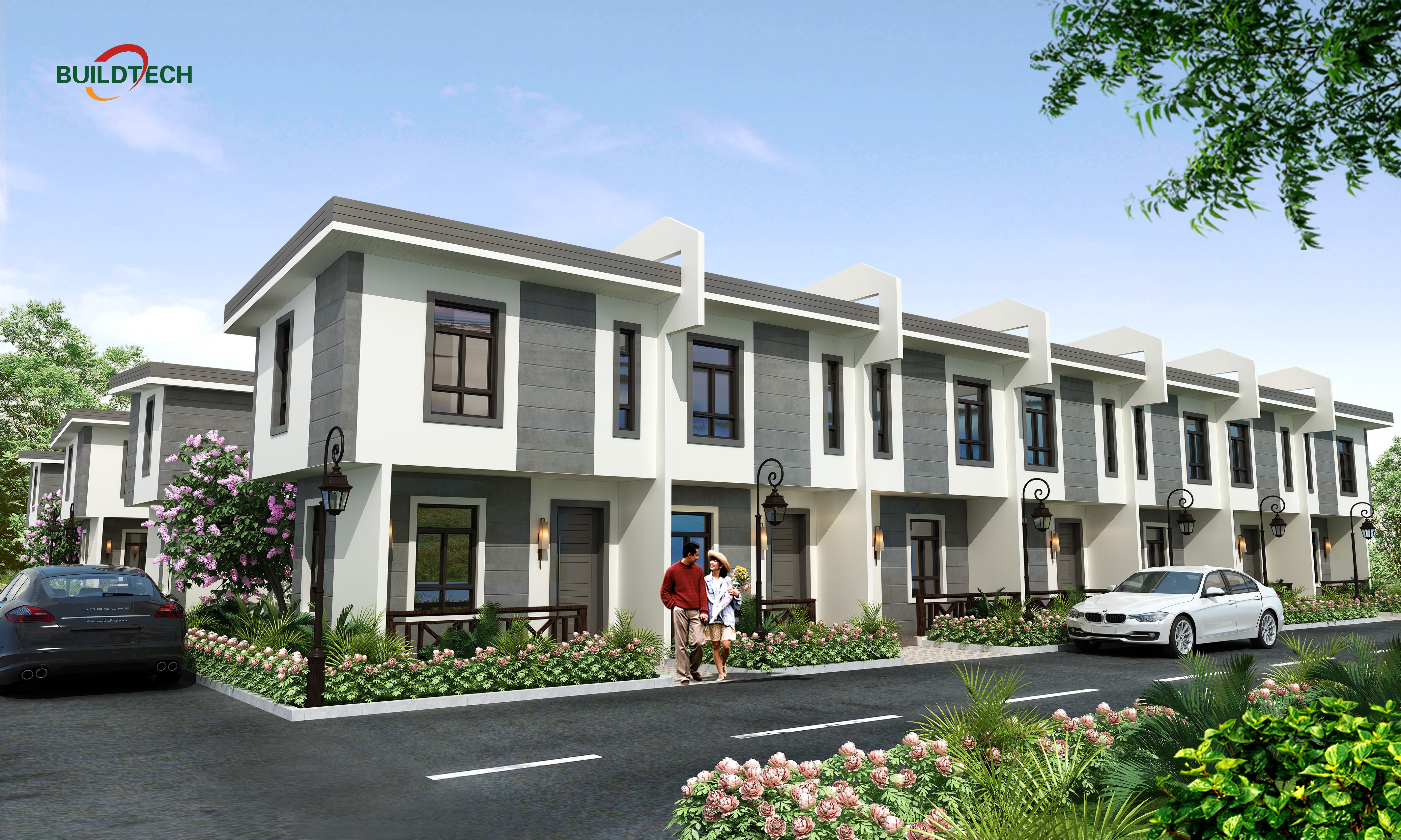 Product Introduction: 48m² Philippines Townhouse