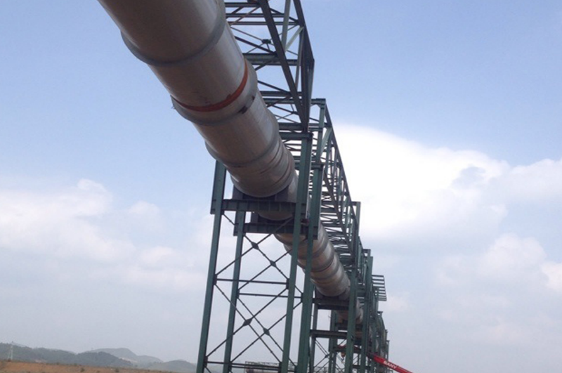 首钢贵阳特殊钢有限责任公司 实施钢厂搬迁架空燃气管线工程