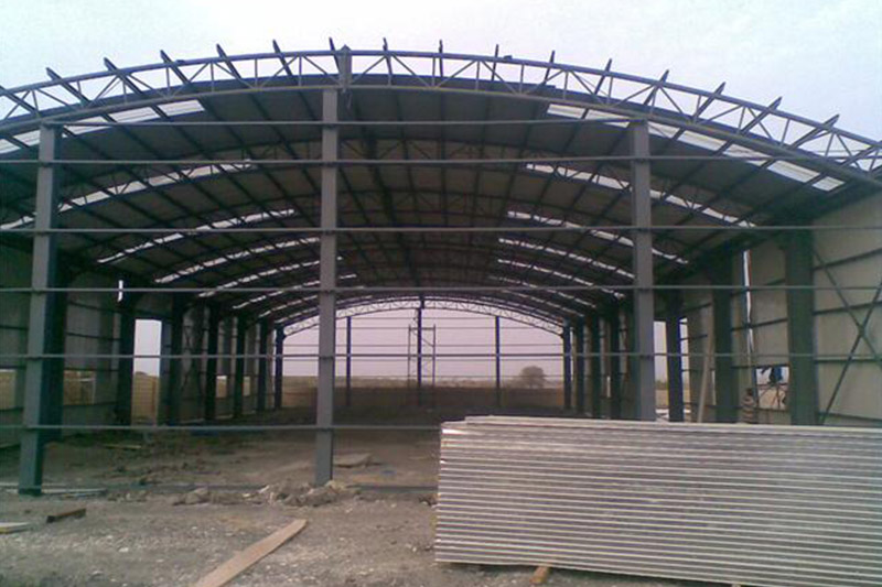 Senegal arched steel structure