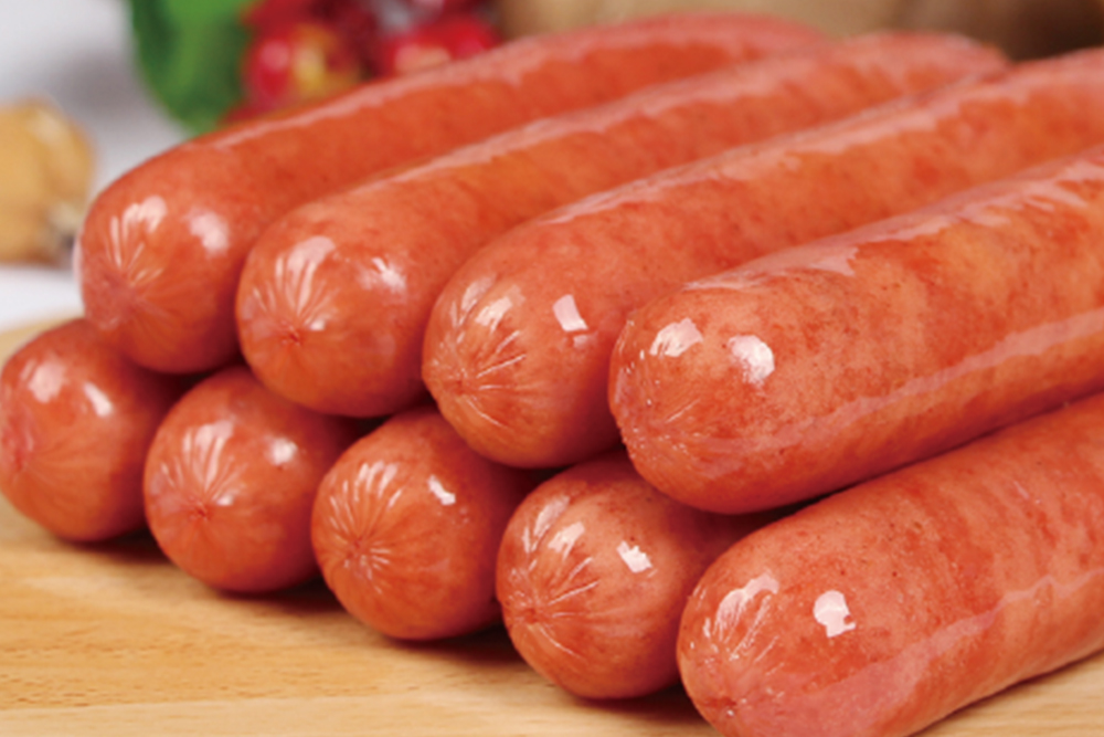 Hot dog intestines