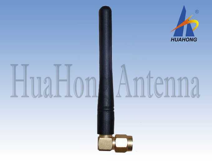 7.15cm 433MHz Right Angled Rubber Antenna