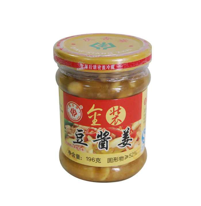金装豆酱姜(196克)