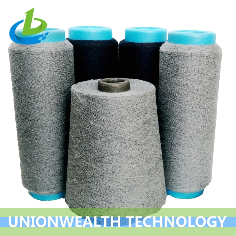 Cotton/Tencel/Silver Fiber Blended Yarn For Antibacterial