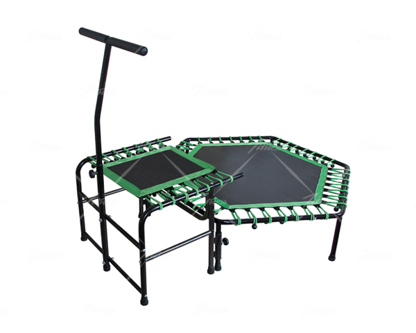 Trampoline With Handle
