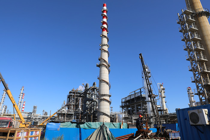 50 thousand tons / year sulfur plant entered the start-up phase