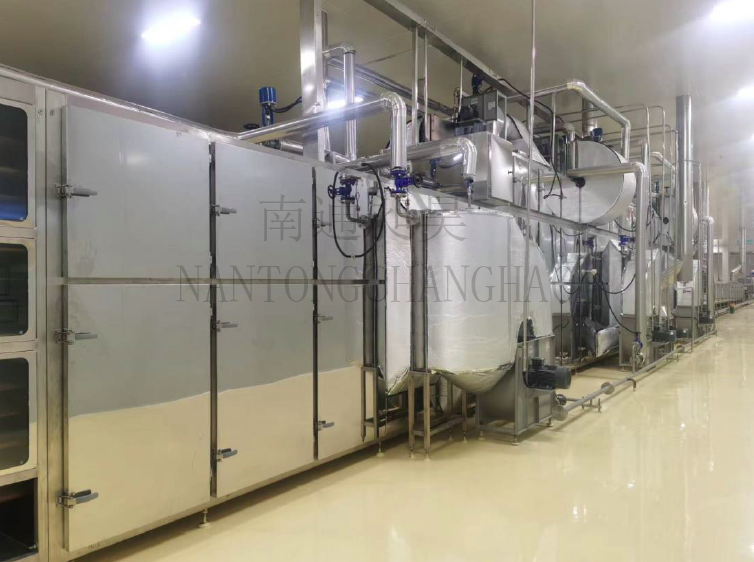 Stewed noodle production line（Full automatic stewed noodle production line；combined type stewed noodle production line）