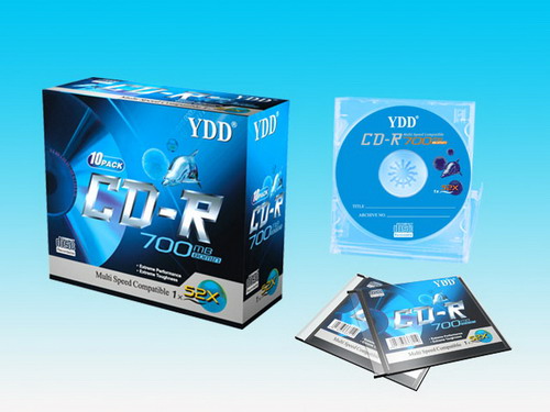 超薄盒装CD-R(蓝色)