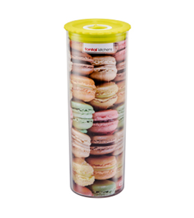 Biscuit Round Sealed Jar 1.8L
