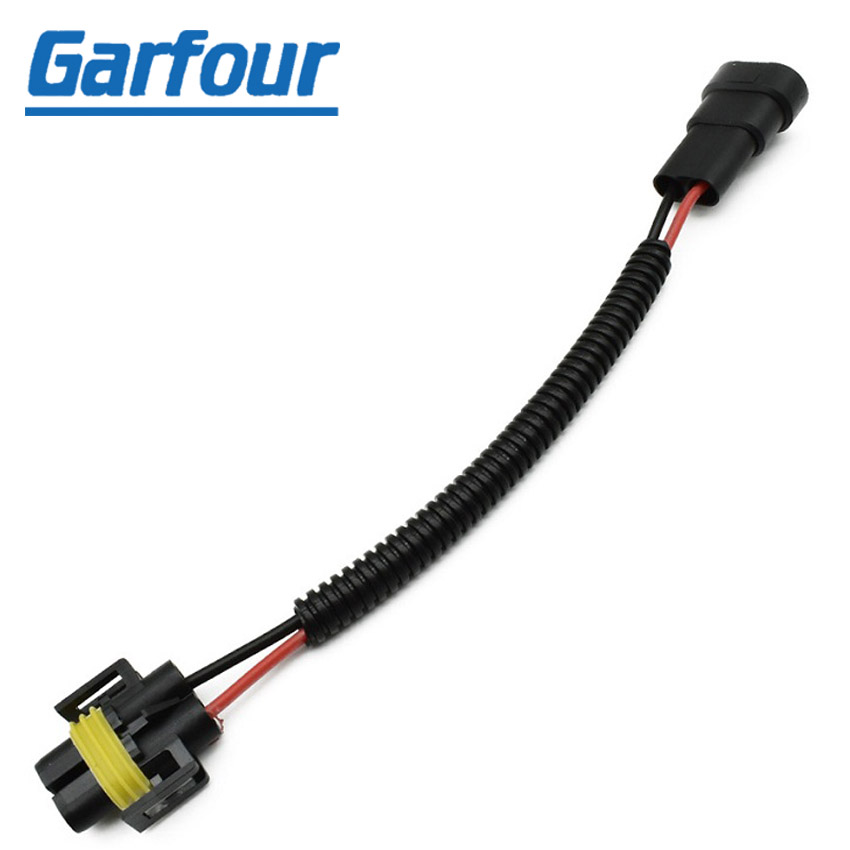 9006 To H11 H8 headlight fog light conversion connector wiring harness wire loom for car bus truck atv utv 