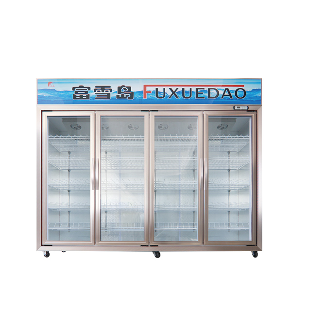 Four Door Upright Cooler with Dynamic Cooling System