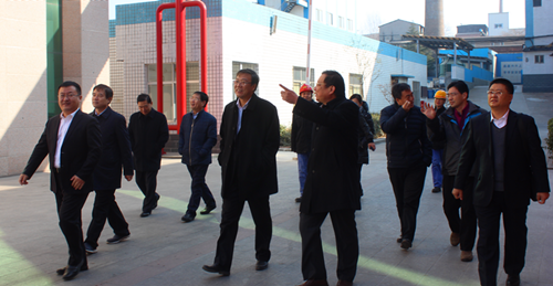 Li Chulin, member of the party group and deputy director of the Shandong Provincial Department of Science and Technology, and his party inspected Zibo Gongtao