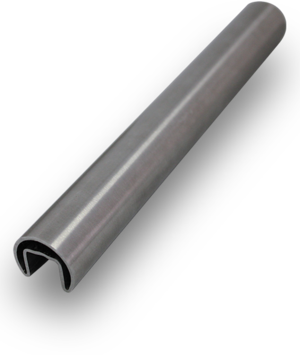 Round slot top handrial pipe
