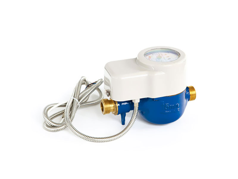 Photoelectric remote direct reading dry-dial valve control water meter
