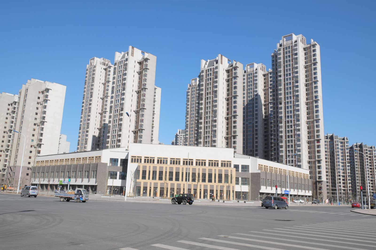 天津市东丽区军粮城示范小城镇农民还迁住宅项目