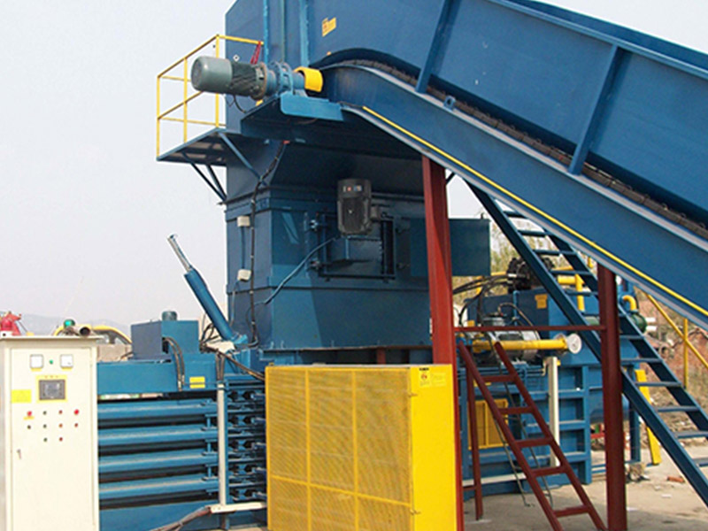 What are the advantages of horizontal waste paper packer?