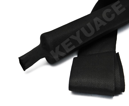 Heat Shrinkable Braided Sleeve/Heat shrinkable cloth sleeve
