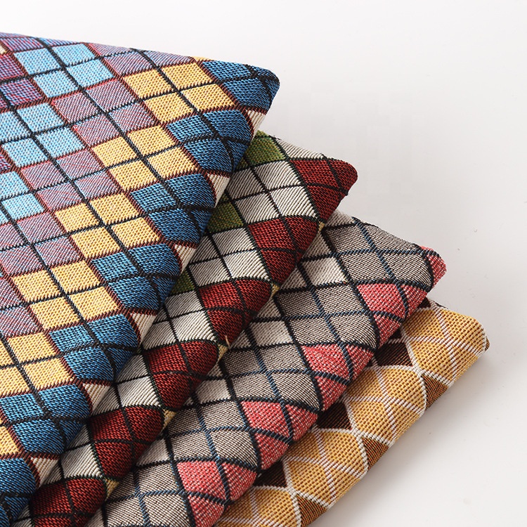 jacquard fabric with colorful use for sofa curtain ,pillow .fantastic design 
