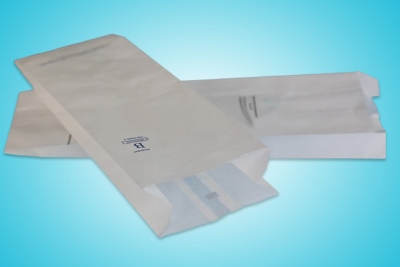 Sterilization Paper Bags Gusseted-Paper/Paper