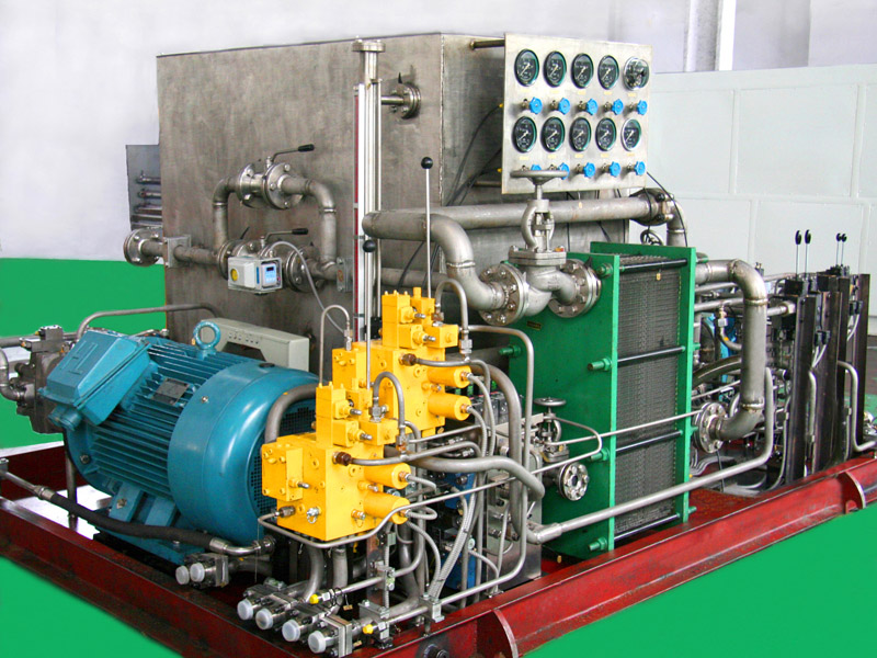 Submersible system hydraulic station