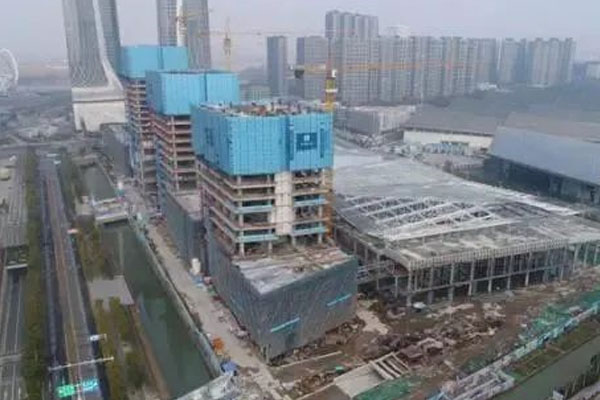 南京国际博览中心三期工程通电验收