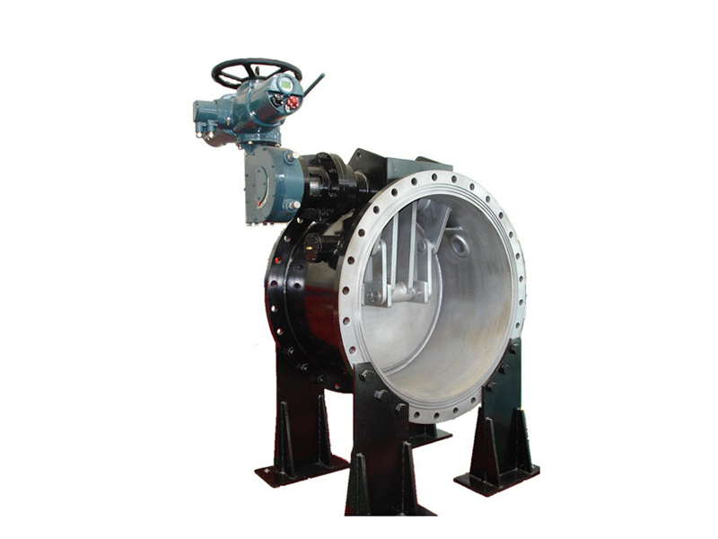 High temperature four connecting rod butterfly valve