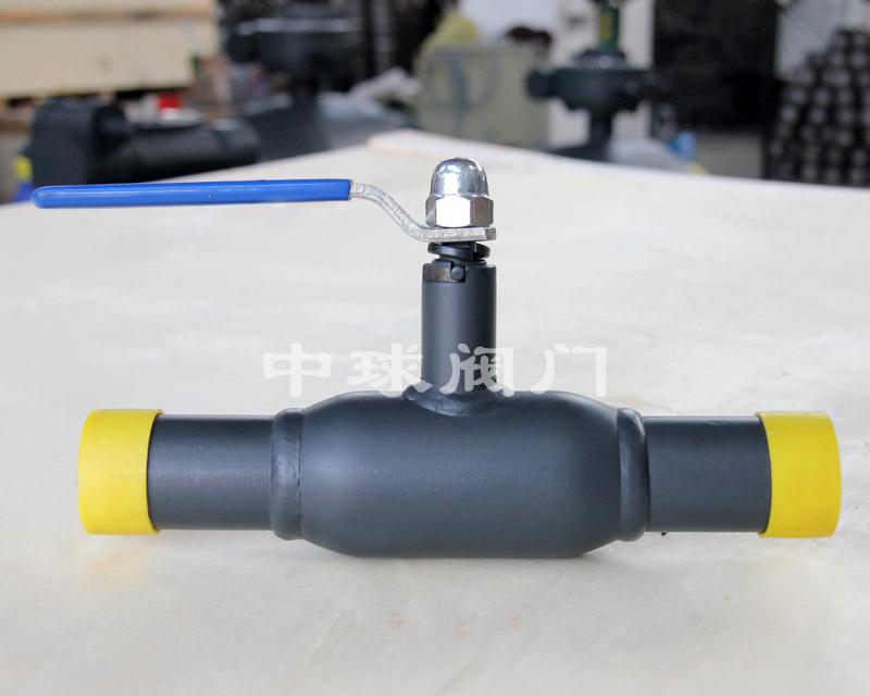 Handle type fully welded ball valve Q61F DN32