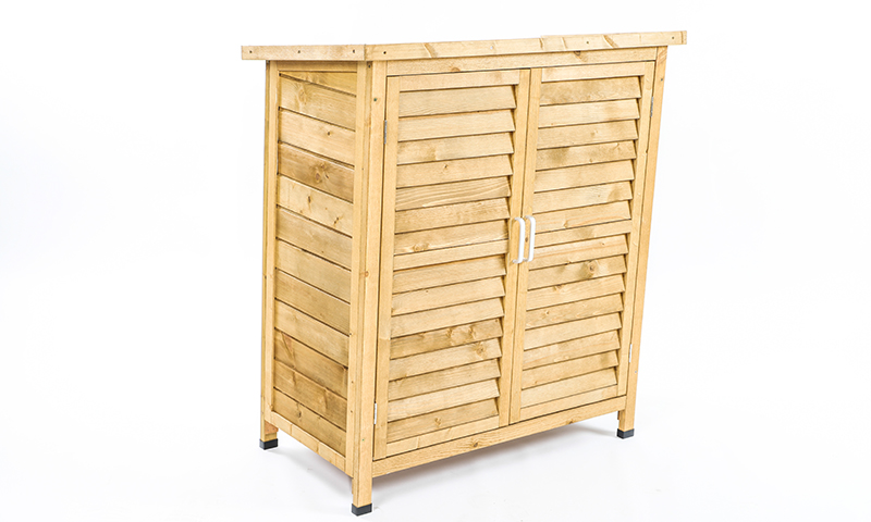 wooden garden storage shed tools shutter outdoor garden furniture