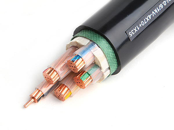 Five core power cable