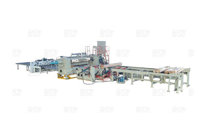 CNC hydraulic single spindle rotary cutting production line