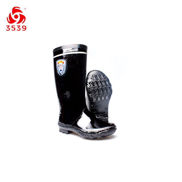 Special reflective long tube mining boots