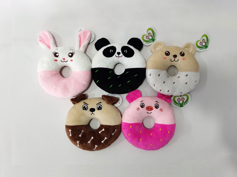 2020 Spring New Arrival: PET items :5asst.Animal faces Donuts