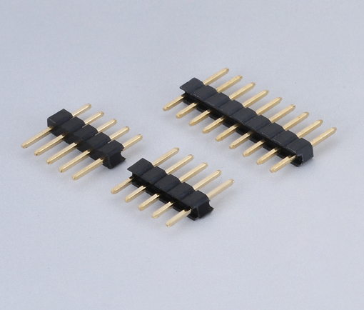 2.0mm Pitch Pin Header- single row 180°_ single plastic